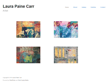 Tablet Screenshot of laurapainecarr.com